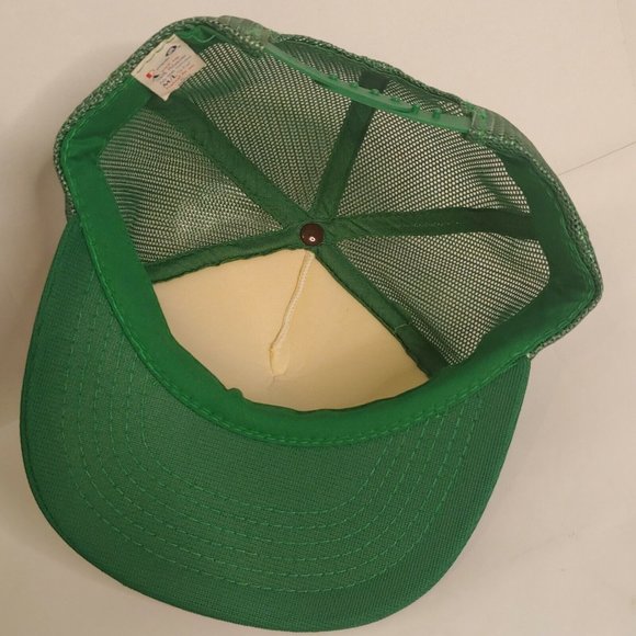 Vintage Meadow Mt. Homes The Good Guys Cap M/L Snap Back Green Foam Trucker Hat - Picture 6 of 9